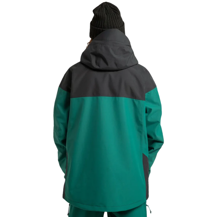 DC Intel 30K Jacket Black & Deep Teal Steves Snow Store Wollongong