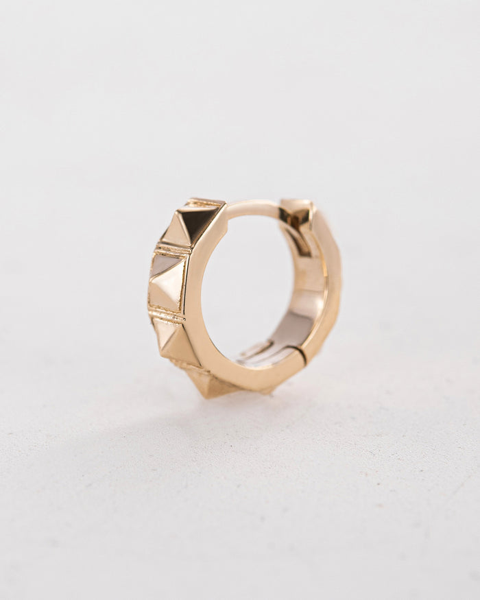 Earring - ring FARE (14k yellow gold)