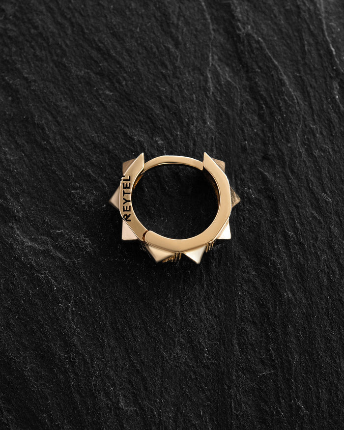 Earring - ring FARE (14k yellow gold)