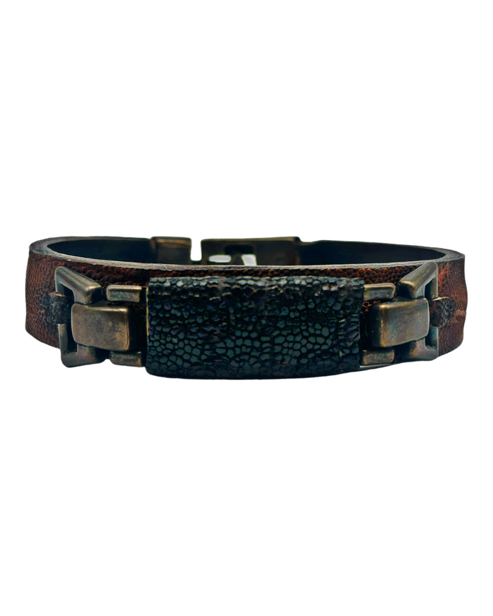 Elephant Leather Fire Bracelet