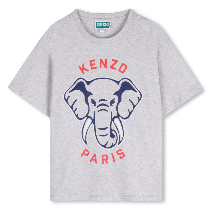 KENZOElephant Print T-shirt3617165873966SAVANNA