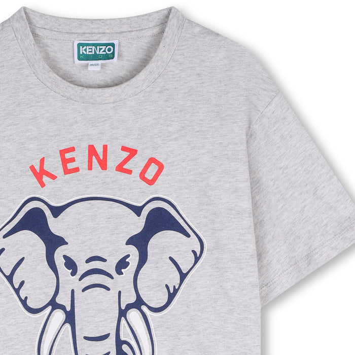 KENZOElephant Print T-shirt3617165873966SAVANNA