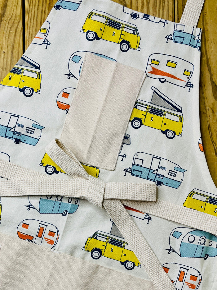 Amanda Bright Designs RV camper Route 66 mid-century mod Kitch apron