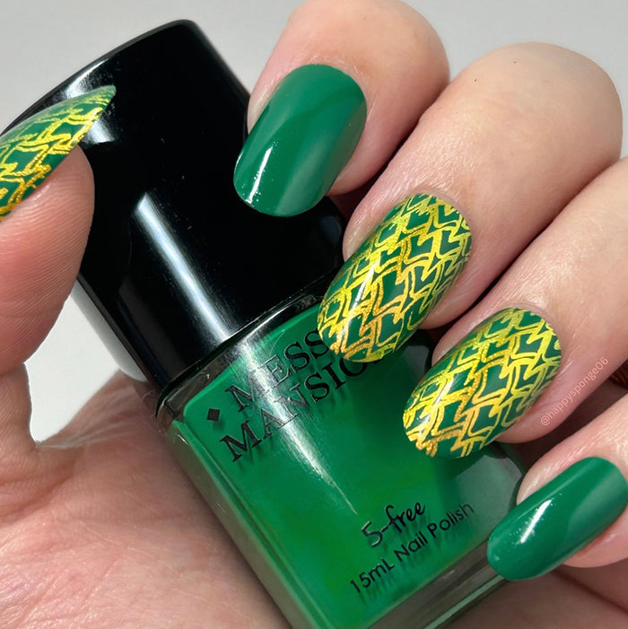 Forest -  Green Nail Stamping Polish