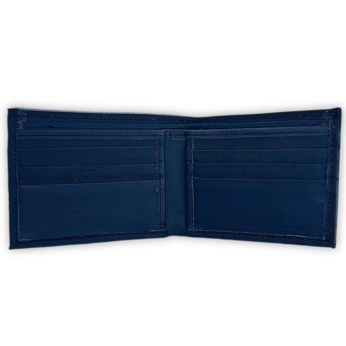 Green Alligator Leather Bifold Wallet