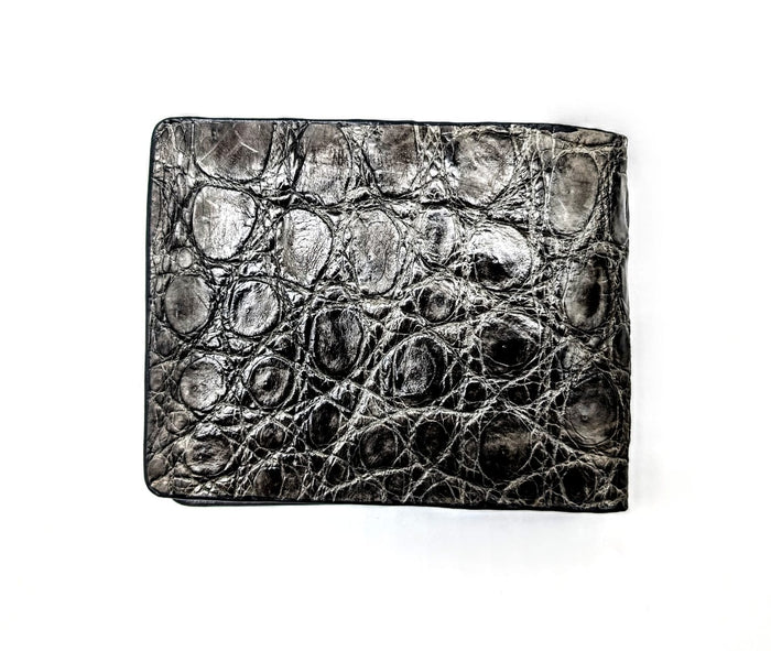 Greystone Alligator Leather Western Wallet, Bifold Wallet, 6 card slot, Handmade Western Wallet, Cowboy Wallet