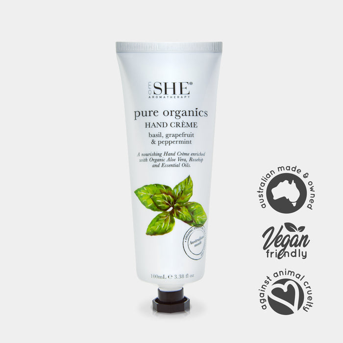 Hand Creme - Basil Grapefruit & Peppermint