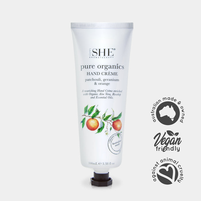 Hand Creme - Patchouli Geranium & Orange