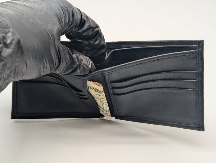 Handmade Alligator Leather Wallet – Luxury Bifold with 6 Card Slots and Dual Bill Compartment