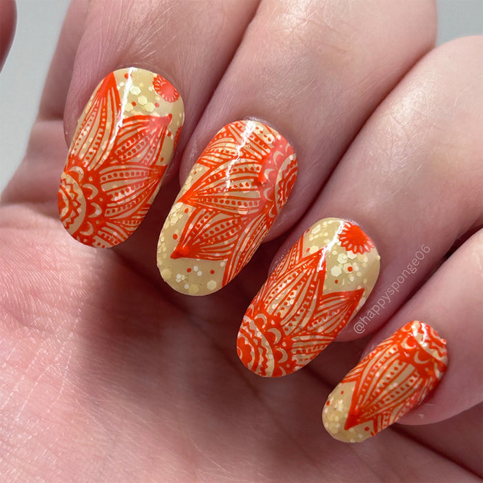 Happy Now -  Orange Nail Stamping Polish
