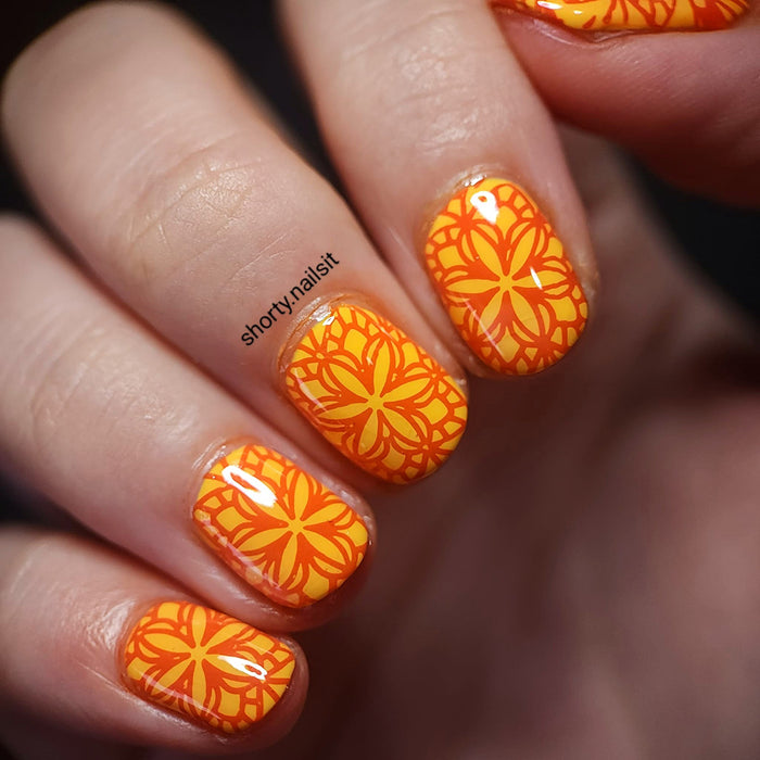 Happy Now -  Orange Nail Stamping Polish