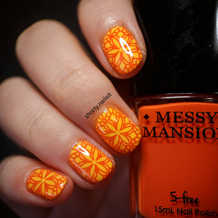 Happy Now -  Orange Nail Stamping Polish