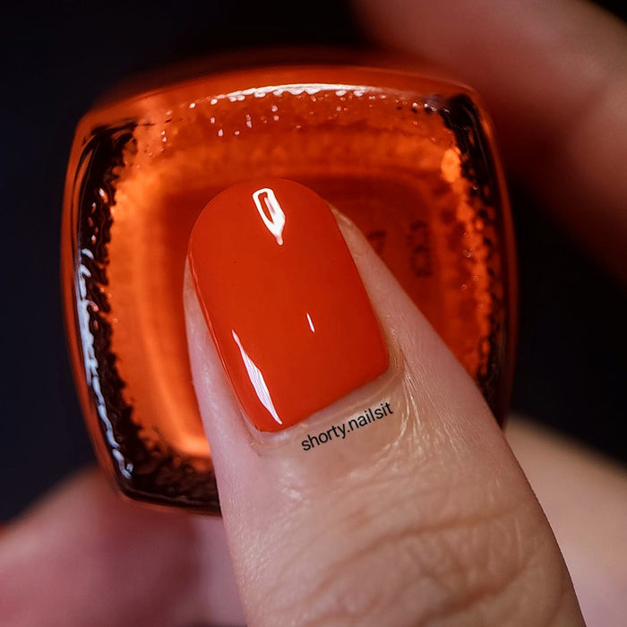 Happy Now -  Orange Nail Stamping Polish