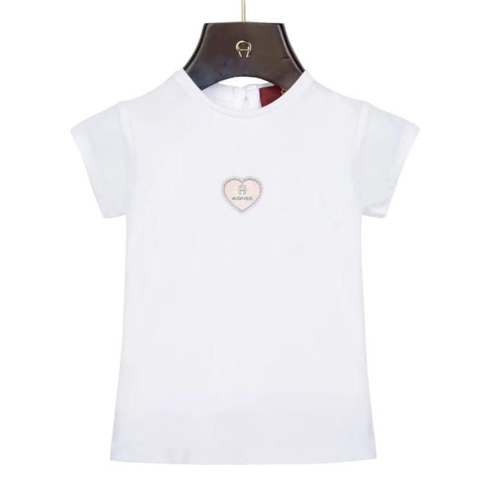 AIGNERHeart Graphic T-Shirt4062176877226SAVANNA