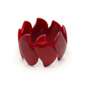 Juanita Bracelet-Red-Tagua by Soraya Cedeno
