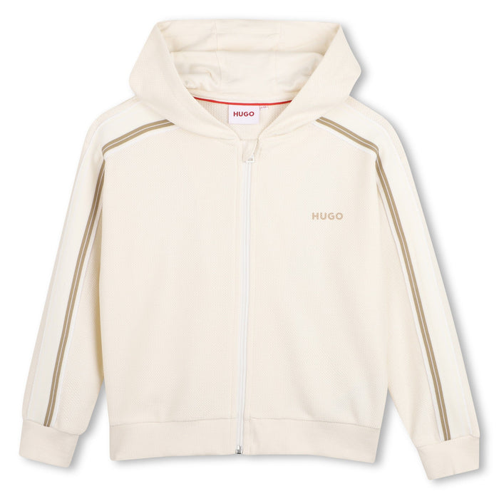 HUGOLogo Embroidered Hoodie3617165988141SAVANNA