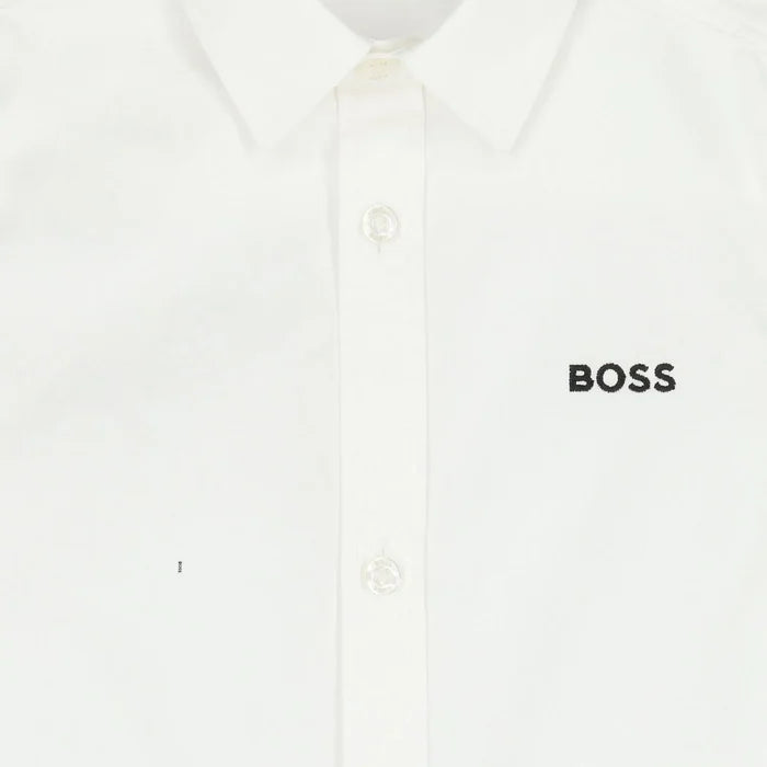 BossLogo Embroidered Shirt3617165688430SAVANNA