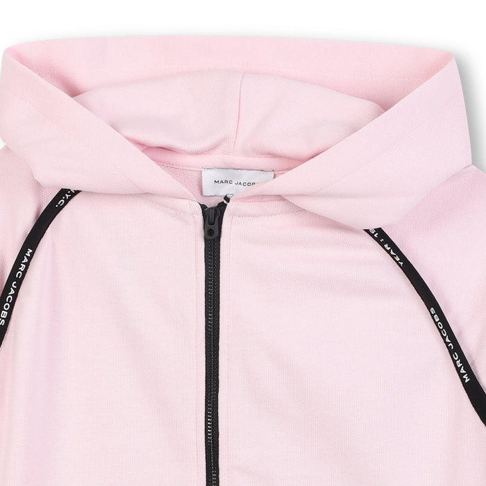 MARC JACOBSLogo Hooded Zip Up TopSAVANNA