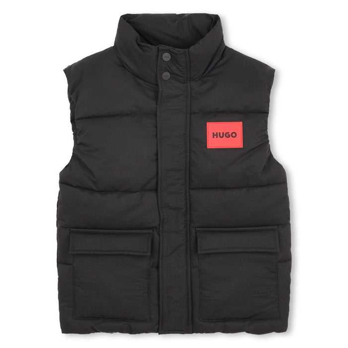 HUGOLogo Patch Quilted Gilet3617166076205SAVANNA