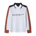 Hackett LondonLong Sleeve Multi Polo T-Shirt5063261882438SAVANNA