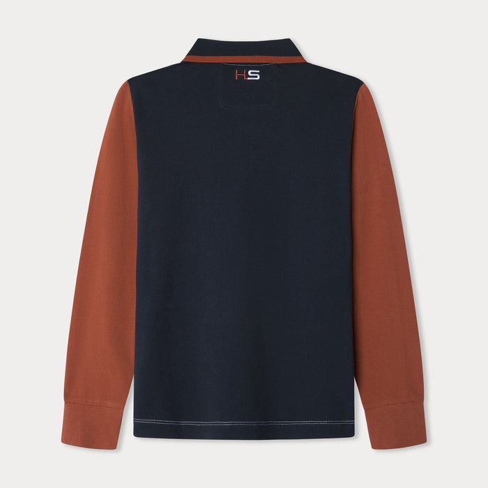 Hackett LondonLong Sleeve Multi Polo T-Shirt5063261882438SAVANNA