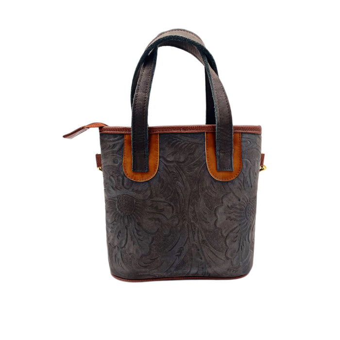 Lusso Chic Tooled Leather Purse