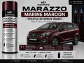Mahindra Marazzo Marine Maroon Touch Up Spray Paint – OEM Color Match | LIHA Aerosols 500ml
