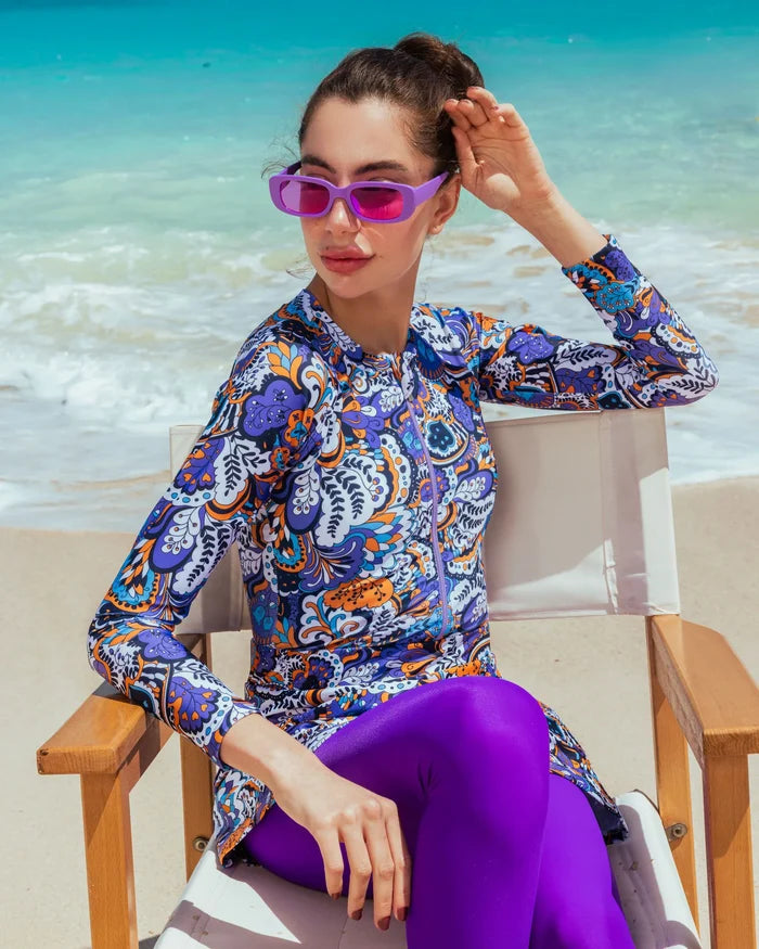 malva purple burkini