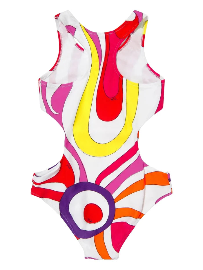 Emilio PucciMarble Print Swimsuit8055178719652SAVANNA