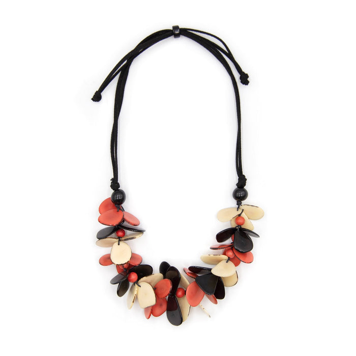 Poppy Coral/Black