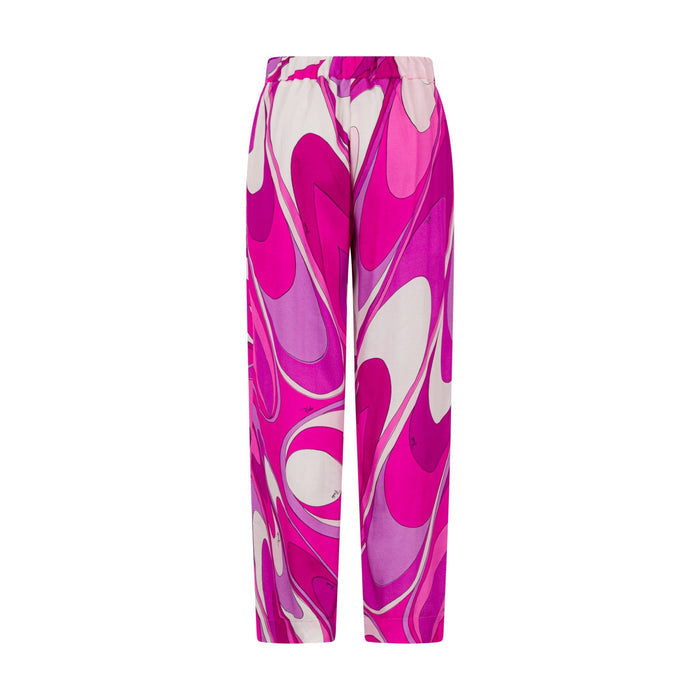 Emilio PucciMarmo Print Wide Leg Trousers8059774188195SAVANNA