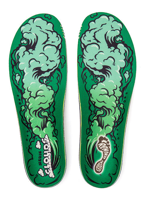MEDIC ACTIVE CLOUDS 5.5MM Mid-High Arch Insoles SU26