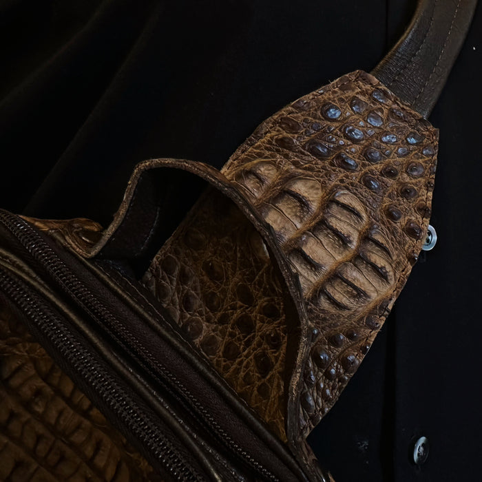 Men’s Alligator Hornback Sling