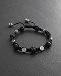 Men's bracelet RUNES (lava)