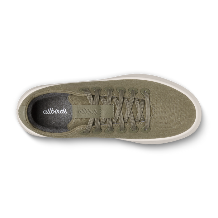 Men's Canvas Cruiser - Burnt Olive (Natural White Sole)