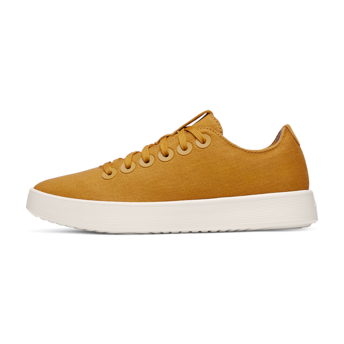 Men's Canvas Cruiser - Nautical Gold (Natural White Sole)
