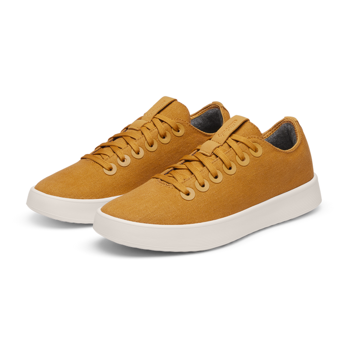 Men's Canvas Cruiser - Nautical Gold (Natural White Sole)