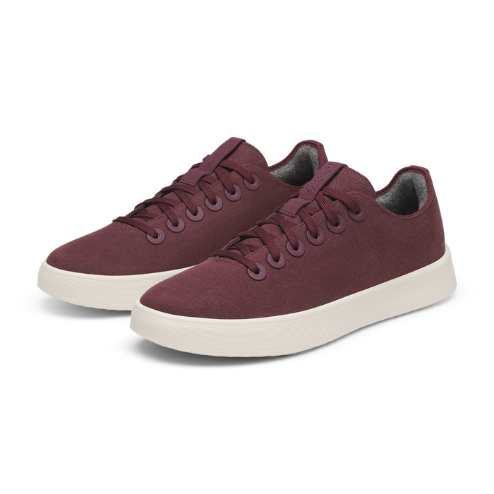 Men's Canvas Cruiser - Port (Natural White Sole)