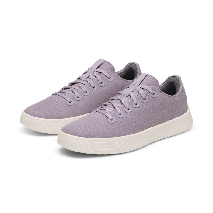 Men's Canvas Cruiser - Stormy Lilac (Natural White Sole)