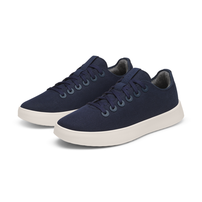 Men's Canvas Cruiser - True Navy (Natural White Sole)