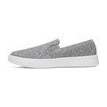 Men's Canvas Cruiser Slip On - Deep Navy Stripes (Blizzard Sole)