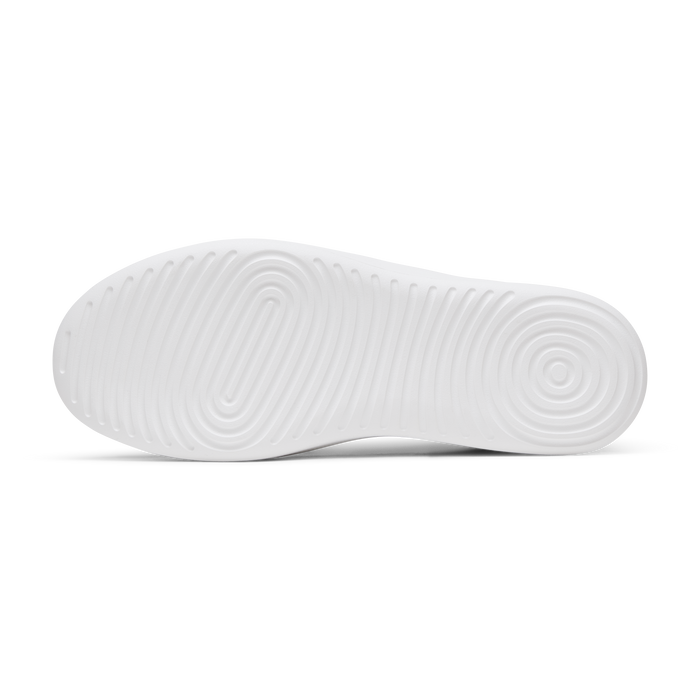 Men's Canvas Cruiser Slip On - Deep Navy Stripes (Blizzard Sole)