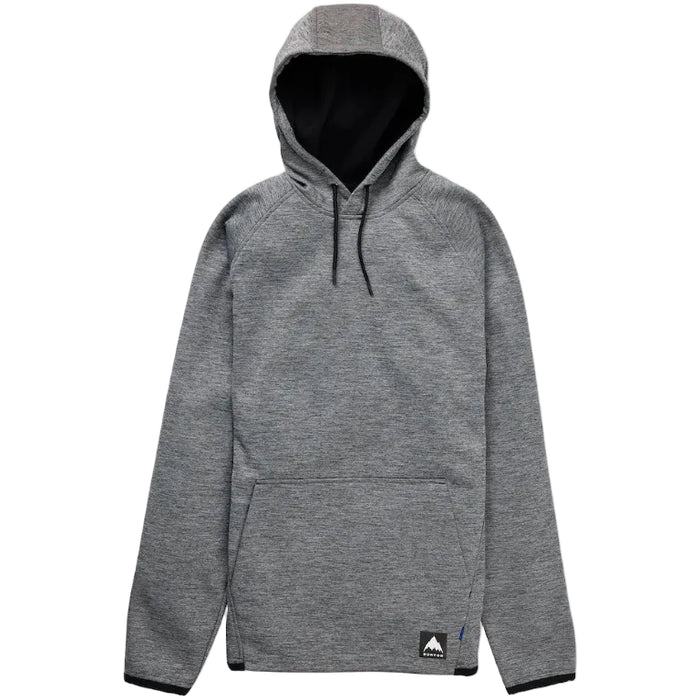 Mens Crown Weatherproof Pullover Fleece Black Heather Steves Snow Store Wollongong