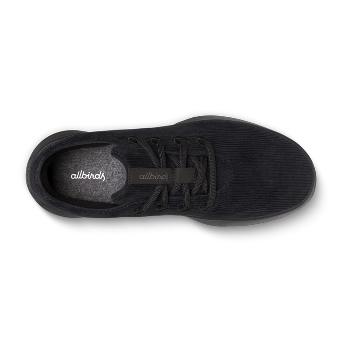 Men's Runner Go - Corduroy - Natural Black (Dark Grey Sole)