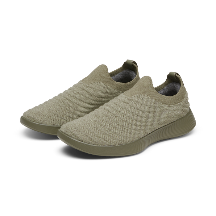 Men's Runner NZ Slip On - Burnt Olive (Burnt Olive Sole)