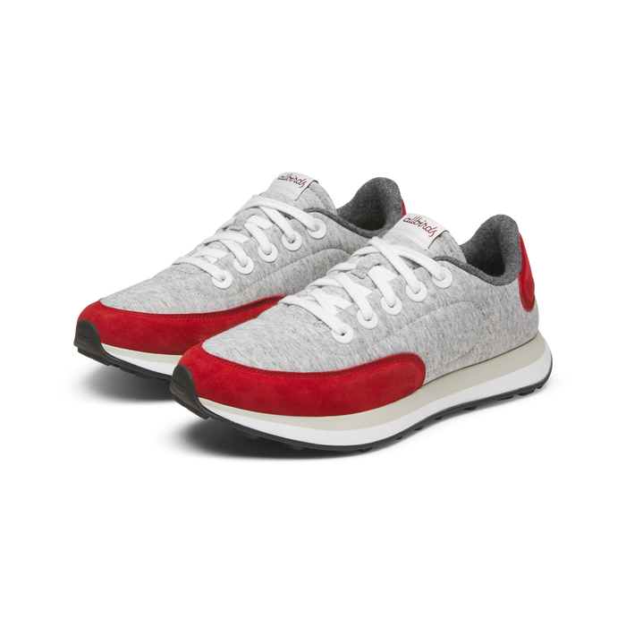 Men's Varsity Jersey - Light Grey/Syrah (Blizzard Sole)