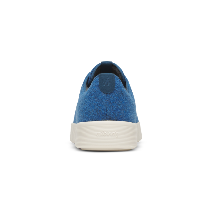 Men's Wool Cruiser - Sapphire Blue (Natural White Sole)