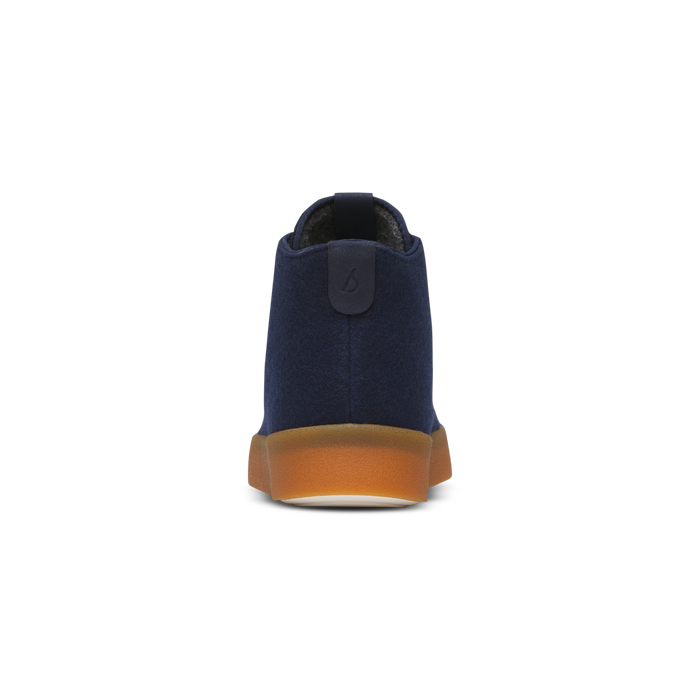 Men's Wool Cruiser Mid Select - Deep Navy (Gum Sole)