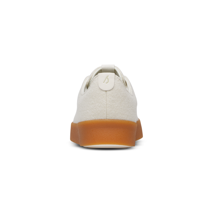 Men's Wool Cruiser Select - Natural White/Stony Cream (Gum Sole)