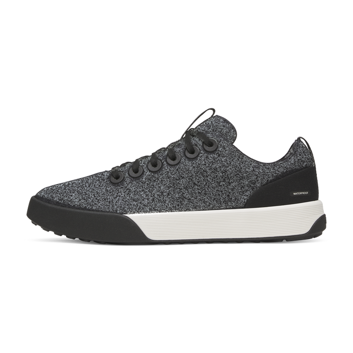 Men's Wool Cruiser Waterproof - Dark Grey (Light Grey Sole)